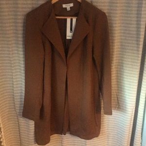 NWT Camel Coatigan